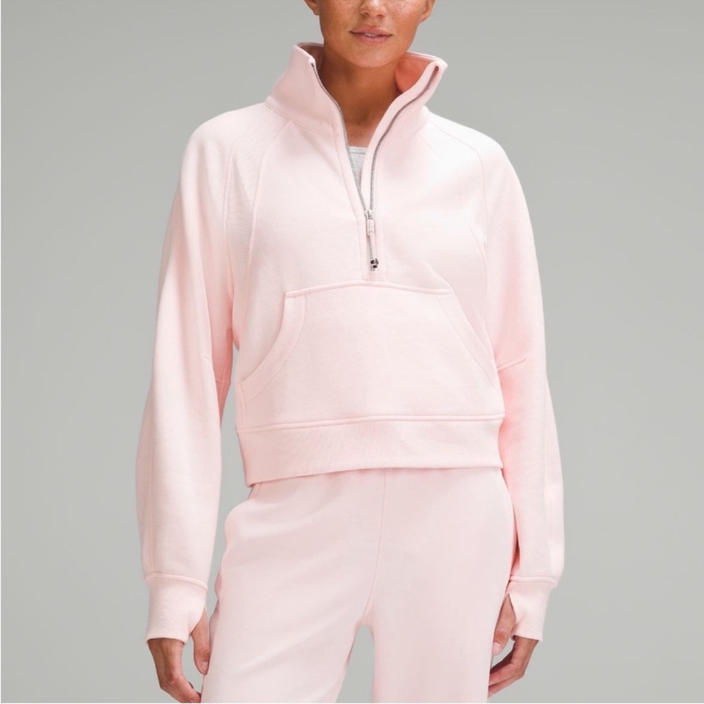 🚫 sold🚫 Lululemon Athletica Scuba Oversized Half Zip Funnel Neck